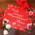 Personalized Valentine's Day Puzzle Gift - Your Secret Message