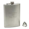 Stainless Steel Flask, 12oz (Engravable)