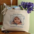 Personalized Photo Canvas Tote Bag for Her