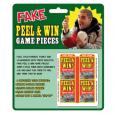 Fake Peel and Win Tickets