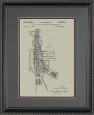 M-16 Rifle Framed Patent Art - 11x14
