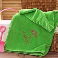 Green Personalized Beach Towels - Beach Fun