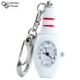 Bowling Pin Keychain Clock