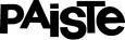 Paiste Cymbals Logo Sticker - Black