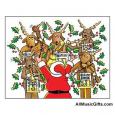 Reindeer Band Christmas Cards