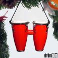 Red Conga Drums Ornament