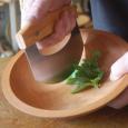 Mezzaluna and 9" Chopping Bowl