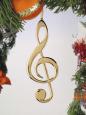 Christmas Ornament - Treble Clef