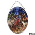 Little Drummer Boy Oval Art - Small