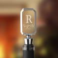 Engraved Monogram Personalized Wine Bottle Stopper