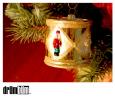 Glass Drum Ornament