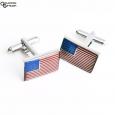 USA Flag Cufflinks - Personalized