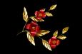 Brass Dogwood with Copper Flowers