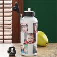 Personalized Aluminum Water Bottles - Photo Collage
