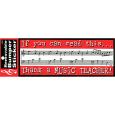 Thank A Music Teacher Bumper Sticker