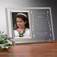 Personalized First Communion Glass Picture Frame