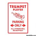 Trumpet Parking Sign