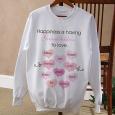 Happiness Personalized Sweatshirt for Mom & Grandma