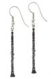 Clarinet Earrings