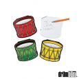 Drum Mini Notepads