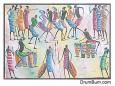 African Drums Painting