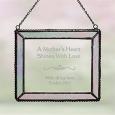 Vintage Glass Personalized Suncatcher for Her