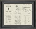 Rock Band Framed Patent Art - 20x24