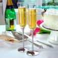 Tulip Personalized Champagne Glasses