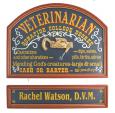 Veterinarian Hanging Sign - Personalized