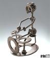 Metal Drumset Figurine