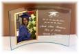 5x7 Curved Beveled Glass Frame