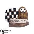 Racing Nut Desktop Figurine