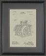 Cash Register Framed Patent Art - 11x14