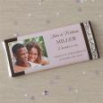 Personalized Photo Wedding Favor Candy Bar Wrappers - Filigree