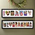 Personalized Name Photo Collage Frame - Loving Them