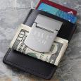 Personalized Money Clip Credit Card Holder