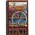 Bicycle Basket Personalized Sign