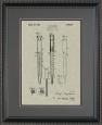Mechanical Pencil Patent Framed Art - 11x14