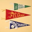 Kids Felt Sports Pennants Set