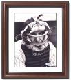 Yogi Berra Signed, Framed 8" x 10" Close-up Photo