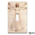 Artist Switch Cover - Vitruvian Man