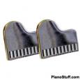 Piano Cuff Links - Silver