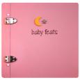 Pink Baby Feats Scrapbook Journal