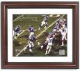 O.J. Anderson Signed, Framed Handoff Photo with "24" Inscription