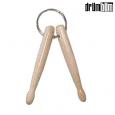 Wood DrumStick Keychain