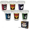 Kiss Shot Glasses - Set of 6
