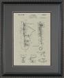 Saxophone Patent Framed Art - 11x14