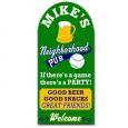 Neighborhood Sports Pub Custom Sign