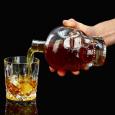 Spirit Head Skull Liquor Decanter