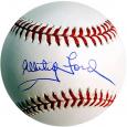 Whitey Ford Autographed Baseball